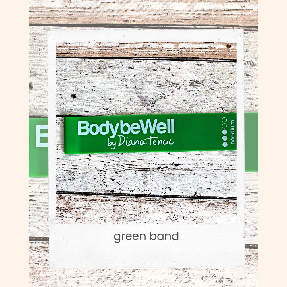 Green Band -medium  -Body Be Well Bands